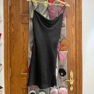 DYNAMITE silk black dress SIZE XXS